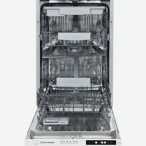 Встраиваемая посудомоечная машина SCHAUB LORENZ SLG VI4210, узкая, ширина 45см, полновстраиваемая, загрузка 10 комплектов