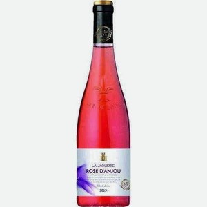 Вино Ля Жаглери Розе Д анжу Розовое Полусухое 11% 0,75л