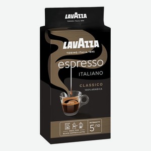 Кофе молотый LAVAZZA  Espresso Italiano Classico , 250г, вакуумная упаковка, RETAIL, ш/к 18808