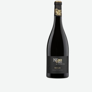 Вино НЕРО ОРО Ризерва красное полусухое (Италия), 0,75л