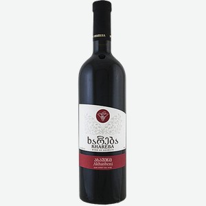 Вино ХАРЕБА Ахашени красное полусладкое (Грузия), 0,75л