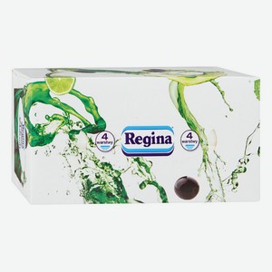 Салфетки бумажные Regina 4-слойные, 110шт Польша