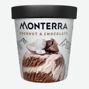 Мороженое Monterra Кокос и шоколад, 263г Россия