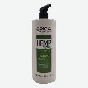 Шампунь для роста волос с маслом семян конопли Hemp Therapy Organic: Шампунь 1000мл