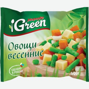 Овощи Весенние <Green> 400г пакет Морозко