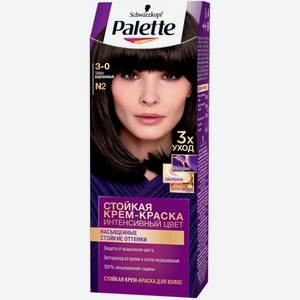 Крем-краска для волос Palette Icc стойкая N2 Темный каштан