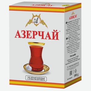 Чай черный Azercay Premium с бергамотом 100г