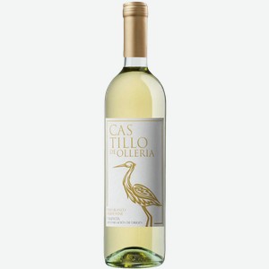 Вино Кастильо де Оллерия белое сухое 12% 750мл