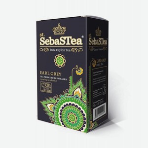 Чай черный Sebastea Tea Earl Grey с ароматом бергамота 25пак