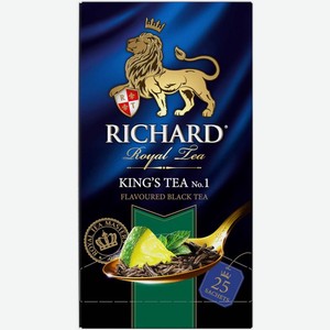 Чай черный Richard Kings Tea No.1 лайм мята 25пак