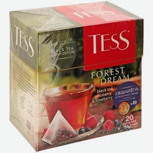Чай черный Tess Forest Dream 20пир