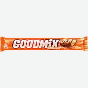 Шоколадный батончик Goodmix с соленым арахисом в хрустящей вафле 46г