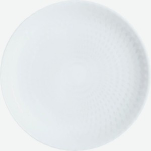 Тарелка Luminarc Pampille десертная белая d-19см