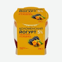 Йогурт   Коломенский   Облепиха и ежевика, 5%, 170 г