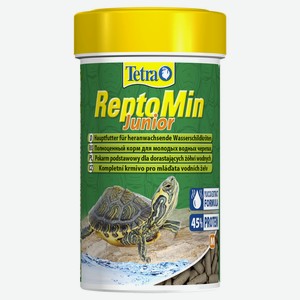 Сухой корм Tetra ReptoMin Junior для молодых водных черепах в виде палочек, 100 мл