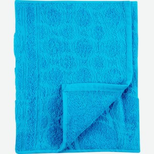 Полотенце махровое DM текстиль Opticum хлопок цвет: голубой, 30×70 см