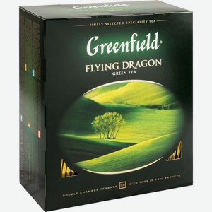 Чай зелёный Greenfield Flying Dragon, 100×2 г