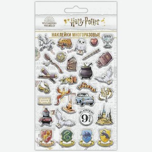 Наклейки многоразовые PrioritY Harry Potter 3, 11×20 см