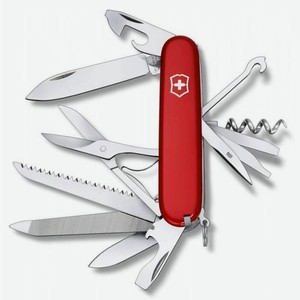Складной нож Victorinox Ranger, функций: 21, 91мм, красный , коробка картонная [1.3763]