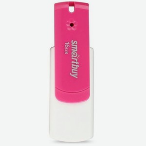 Флешка USB SMARTBUY Diamond 16ГБ, USB2.0, розовый [sb16gbdp]