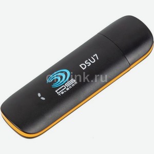 Модем DS Telecom DSU7 3G, внешний, черный
