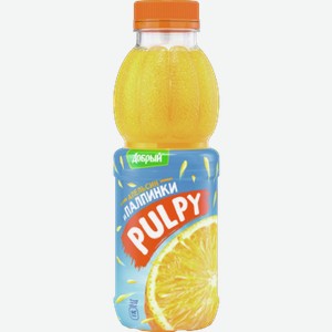 Напиток ПАЛПИ Добрый апельсин, 0.45л
