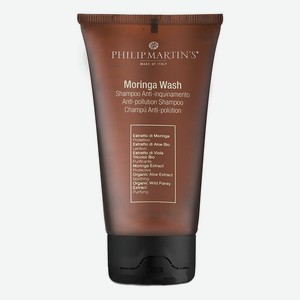 Защищающий шампунь для волос Moringa Wash Anti-pollution Shampoo: Шампунь 75мл