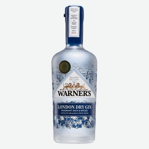 Джин Warner s London Dry Gin, 0,7l