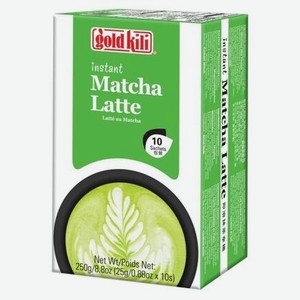 Чайный напиток Gold Kili Латте Матча в пакетиках, 250 г