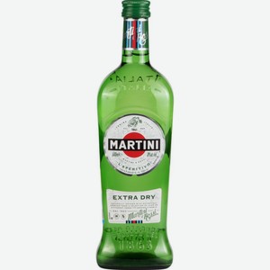 Вермут Martini Extra Dry 18 % алк., Италия, 0,5 л