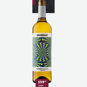Вино Masuau White Wine Do Белое Сухое 12.5% 0.75 Л Испания Пенедес
