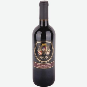 Вино Бруни Монтепульчано дАбруццо, красное, сухое, 0,75л, 12,5%