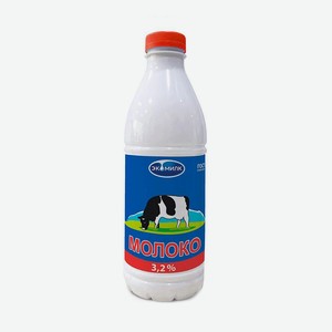 БЗМЖ Молоко пастеризованное Экомилк 3,2% 930мл