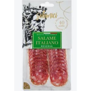 Колбаса SOLEMICI Salame Genovese; Al Chianti; Classico Reserva сыровяленая полусухая, 70 г