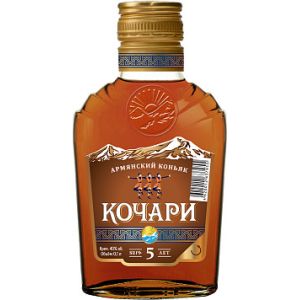 Коньяк Кочари не менее 5 лет 0,1 л