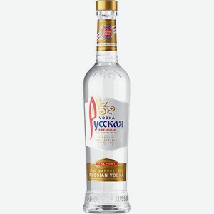 Водка Русская Premium, алк. 40%, 0,5 л