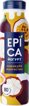 Йогурт питьевой Epica Маракуйя и мангостин 2.5% 260г