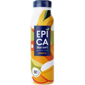 Йогурт питьевой Epica Манго 2.5% 260мл