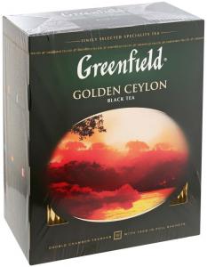 Чай черный Greenfield Golden Ceylon 100пак