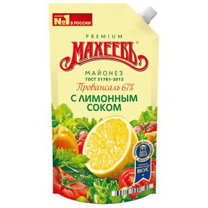 Майонез Махеевъ Провансаль с лимонным соком 67% 380г
