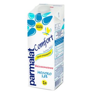 Молоко PARMALAT Natura Premium Comfort безлактозное ультрапастеризованное 1,8%, 1 л