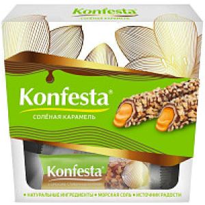 Набор конфет Konfesta глазированные с карамельно-кремовой начинкой 130 г