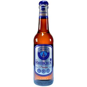 Пиво Ижевское премиум ст 0,33 л