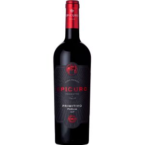 Вино Примитиво Пулия Эпикуро красное полусухое 0,75 л