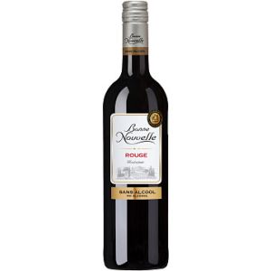 Вино безалкогольное Бон Новель красное полусладкое 0,75 л