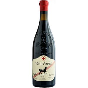 Вино Виниверия Саперави красное сухое 0,75 л