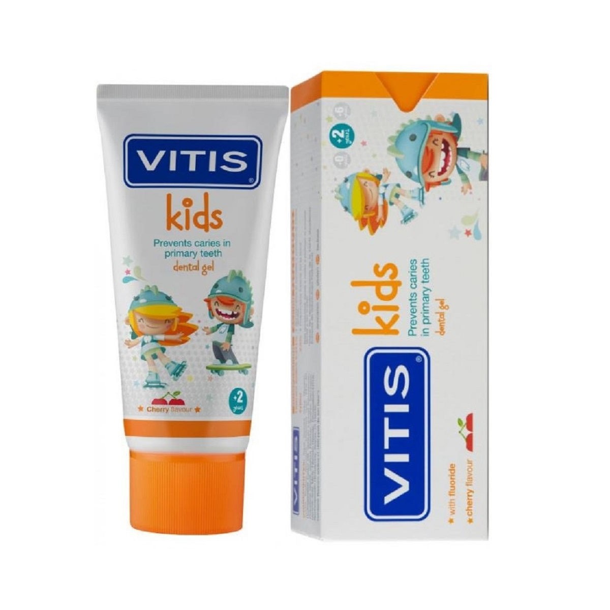 Зубная паста Vitis Kids от 2 до 6 лет Kids от 2 до 6 лет