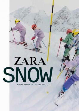 Акция Zara Snow - Autumn Winter Collection 2021 - Действует с 02.12.2021 до 23.03.2022